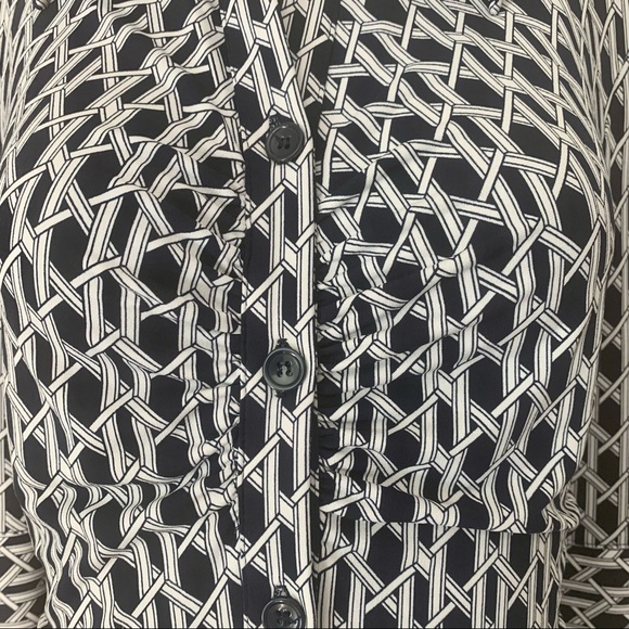 LAUNDRY BY SHELLI SEGAL Blue Jersey Dress - Picture 5 of 16